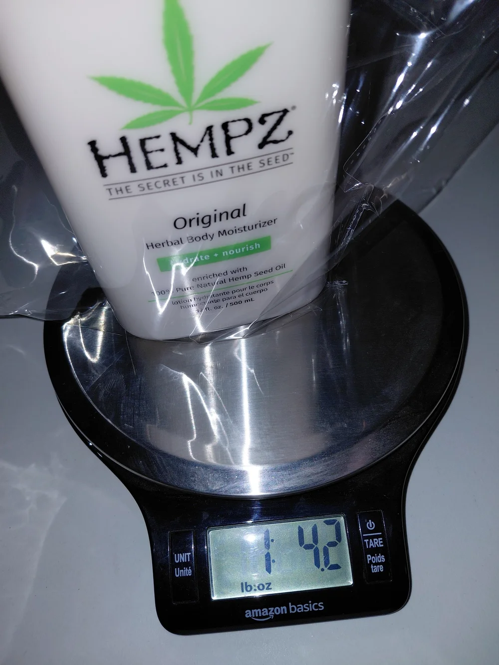 Hempz Original Herbal Body Moisturizer White NWT